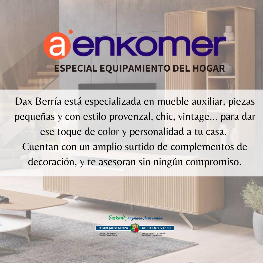aenkomer's tweet photo. 𝗘𝗦𝗣𝗘𝗖𝗜𝗔𝗟 𝗘𝗤𝗨𝗜𝗣𝗔𝗠𝗜𝗘𝗡𝗧𝗢 𝗗𝗘𝗟 𝗛𝗢𝗚𝗔𝗥/𝗘𝗧𝗫𝗘𝗞𝗢 𝗘𝗞𝗜𝗣𝗔𝗠𝗘𝗡𝗗𝗨 𝗦𝗘𝗞𝗧𝗢𝗥𝗘𝗔: 𝐃𝐀𝐗 𝐁𝐄𝐑𝐑𝐈𝐀      

🔊Escucha a Javierri/ Entzun Javier: https://t.co/RgQFQ6b9CF 

Subvenciona/Laguntzailea: @DptoTurComCon https://t.co/4nCuhXuWEp