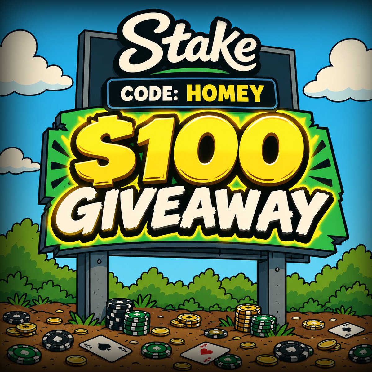 homeybets's tweet photo. 🎁 Code HOMEY $100 $SOL GIVEAWAY 🎁 @Stake

✅ LIKE + RT
✅ Sign up under Code HOMEY on Stake

That's it... you're entered.

Rewards live under Code HOMEY:
🏆 $2,000 Monthly Leaderboard
⚡ 2X Weekly Bonus
📊 Bi-Weekly 10% Lossback
💎 Monthly Wager Milestones
💰 First-Time Deposit Bonus

🔗 Join Code Homey on Stake: https://t.co/hns0VcWgiH
📍 Track Your Rewards: https://t.co/Q9yrUM6kL2