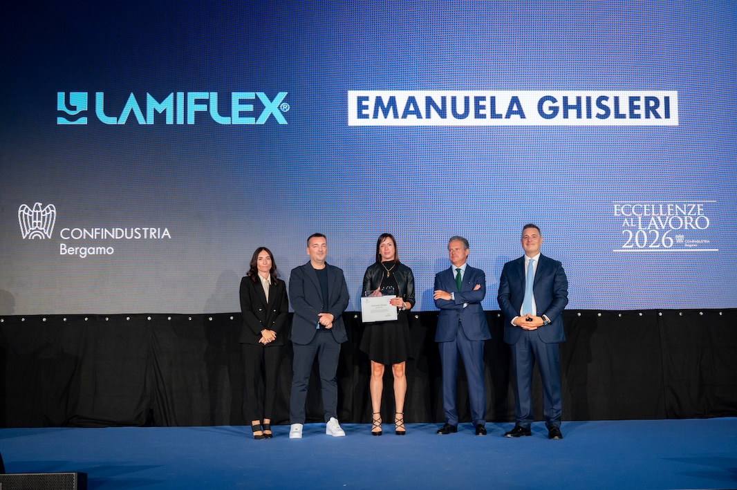 ItemaGroup's tweet photo. 🏅 Two colleagues, two different roles, one shared recognition of their contribution to our Group.
Daniela Moioli, Chief Financial Officer at #Itema SpA, and Emanuela Ghisleri, HSE Specialist at #Lamiflex, received the “Eccellenze al Lavoro 2026” award from Confindustria Bergamo. https://t.co/EpaduHWMzA