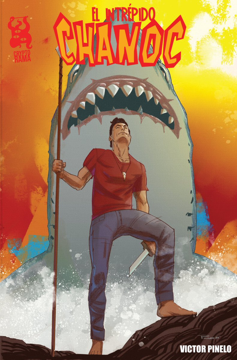 Pinelo_art's tweet photo. Hola amigos! les quería mostrar un poco de lo que trabaje con el personaje de Chanoc (creado por Ángel Mora) para Cryptorama Comics.
-P https://t.co/ZBelFdeXhp