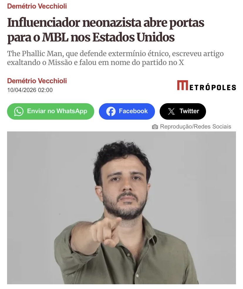 ParabelumG3's tweet photo. @RenanSantosMBL tinha meu voto, mas está cada vez mais difícil entender tanta sujeira.. foi a menina “estuprada” que foi arquivado, foi a fala “estuprar” a colega de brincadeira, uso de alucinógenos proibidos, agora NeoNazismo? Tá foda.. https://t.co/JevARESJIg