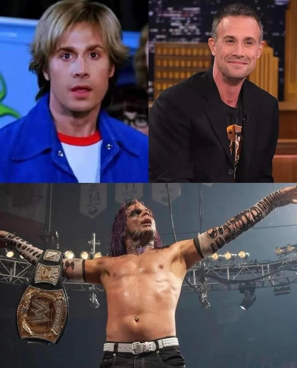 Indie5051's tweet photo. DATO CURIOSO

Freddie Prinze Jr, el actor que interpreta a Fred en las películas de Scooby Doo, fue el que tuvo la idea de hacer campeón Mundial de la WWE por primera vez a Jeff Hardy en el PPV Armageddon 2008. Freddie trabajaba como guionista de la WWE en ese tiempo y presionó bastante para que le dieran ese push a Jeff Hardy porque era en ese entonces el luchador que más mercancía vendía en la WWE. Así que Prinze Jr presentó el plan para que Jeff Hardy se coronara campeón en Armageddon, lo cual finalmente sucedió, siendo ese uno de los momentos favoritos en la historia de la WWE para muchos fanáticos.