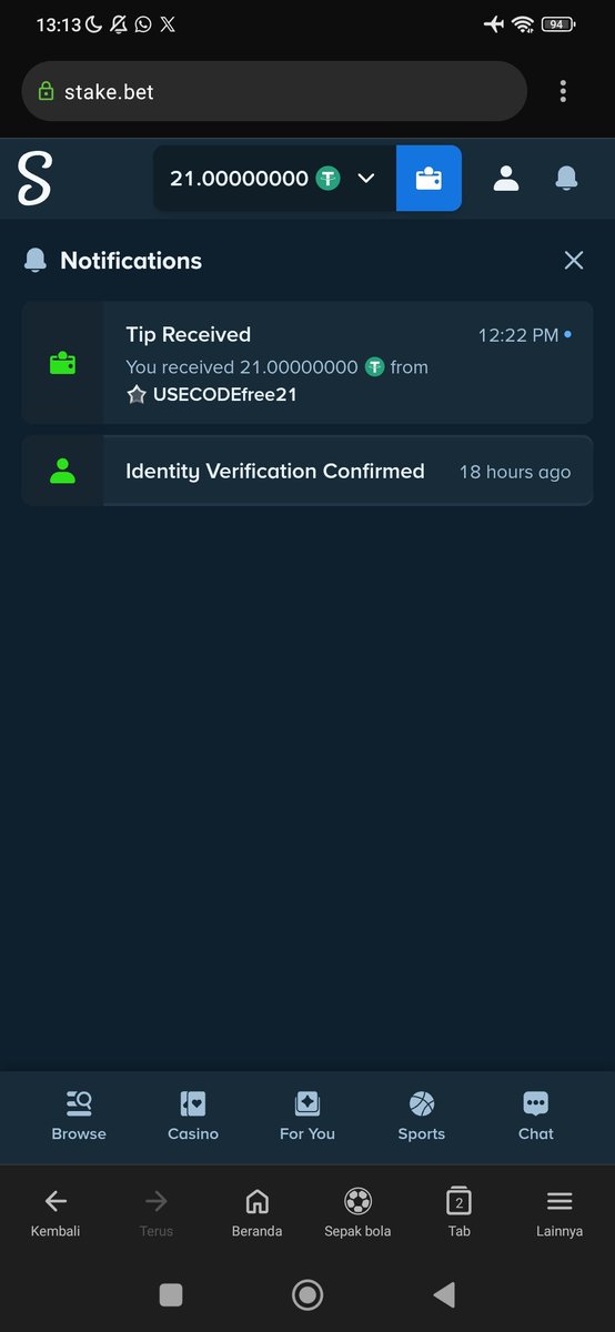 Cueenk3's tweet photo. $21 secured 😎💰 Huge thanks for the GA bro! Really appreciate it 🙌🔥 FREE21 came through!
Wasn’t expecting to be the lucky one 😂❤️ https://t.co/aKaoBMJETW