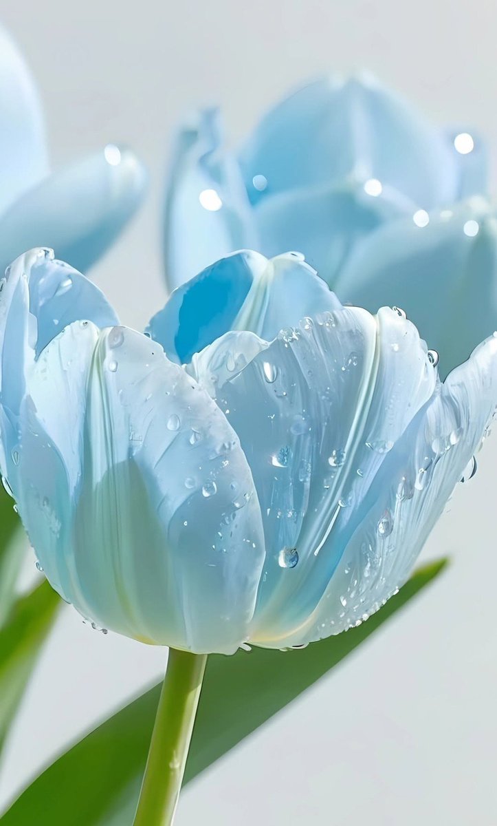 17017Nov's tweet photo. 🩵💙Beautiful🌿💙🩵🩵#tulips https://t.co/1vpAFsQ7iP