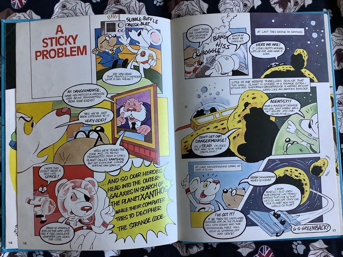 WatsonsVintage's tweet photo. NEW LISTING - RARE Vintage 1983 'Danger Mouse Annual' in Hardback -  Danger Mouse/Penfold Fan - TV Nostalgia - Fun Birth Year Gift - Childhood TV Nostalgia https://t.co/PzDbS53hFx via @Etsy #VintageBooks #ChildrensBooks #DangerMouse #1983Gift #80sTVShow https://t.co/ahHFVW4wO7