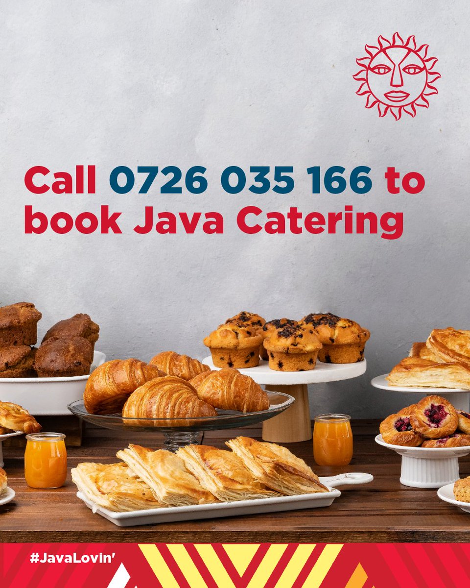 javahouseafrica's tweet photo. Hosting anything?
Book your catering today: 0726 035 166
#JavaLove #JavaCatering https://t.co/gARdmctyaM