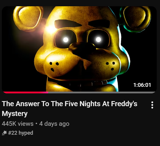 PowerOutage87's tweet photo. We have FNAF's first industry plant! https://t.co/2WTXHhepHI