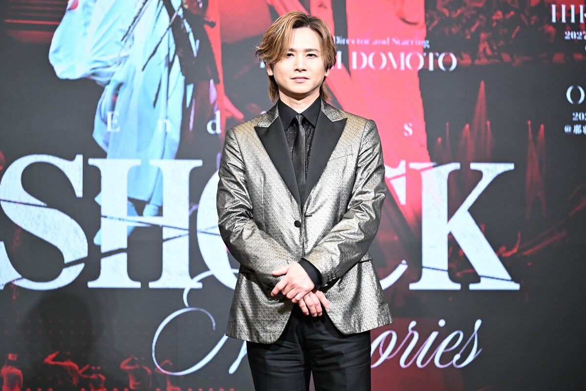 natalie_mu's tweet photo. ✨️「Endless SHOCK」の世界が全国10会場へ✨️

歴代キャストが各地に出演
愛知公演にはMAメンバーが集結

🔽会見詳細・公演日程・写真📸5枚
https://t.co/dV5ome9pXX

堂本光一「階段落ちはやりませんよ？」 https://t.co/3f7hdpLBsi