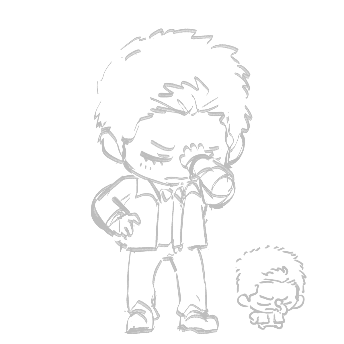 PeroSpn26's tweet photo. #SPN #Supernatural #SamWinchester #DeanWinchester
260721 草稿涂鸦 https://t.co/1KRctVJIVZ