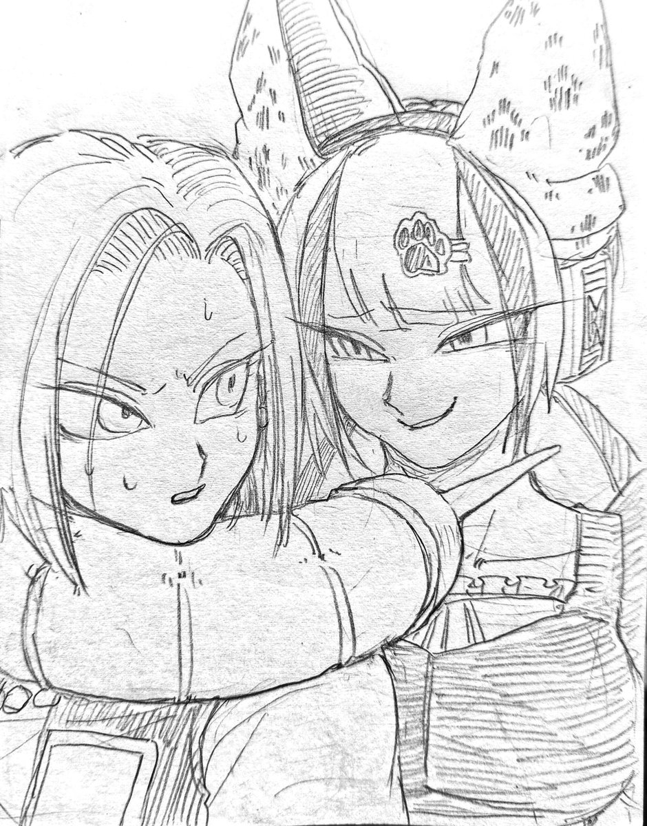 usa______poi's tweet photo. 妙なものを描いてしまった https://t.co/COV67r4XYO