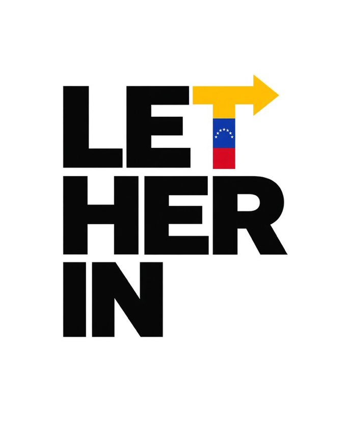 lanairobiii's tweet photo. #LetHerIn

Déjenla entrar 🇻🇪 https://t.co/sCIIiNrMaq