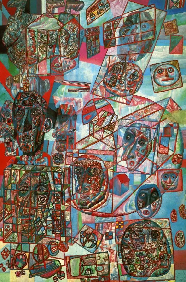 Mid7East's tweet photo. 🎨 Man in the World. 
Pavel Filonov, 1925
@mid7east🎺 https://t.co/9h7k5L0w6O