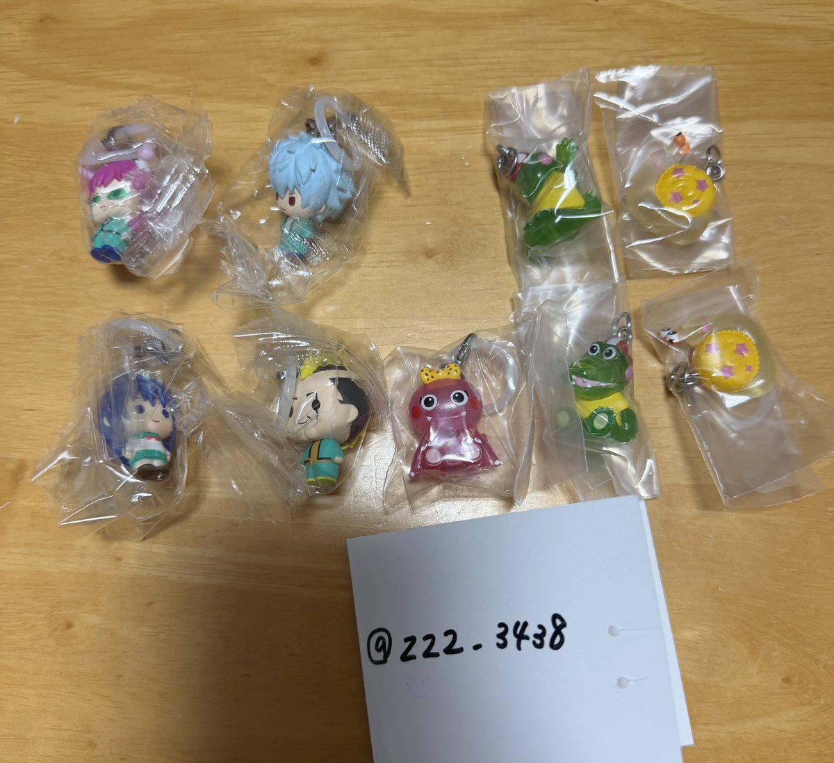 zzz_3438's tweet photo. めじるしアクセサリー 【交換　異種交換】　

求：ヒスミニ
譲：斉木楠雄のψ難、がんこちゃん

条件合う方居られましたらよろしくお願いします🙇 https://t.co/2yqPj9nyvg