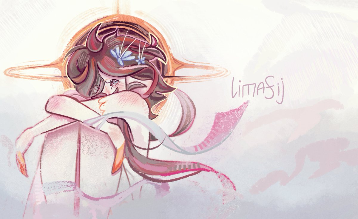 limafij's tweet photo. -For some reason, I rarely post drawings here, although I really want to.... Ehehehehe 🥲🥲

And this, by the way, is now my business card. It was an assignment for the universit
#art #originalart #illustration #digitalart #kritaart #OCㅤㅤ https://t.co/uAPbqeVxWi
