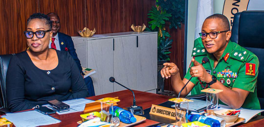 officialnyscng's tweet photo. Olam Farms Seeks NYSC Partnership To Boost Aquaculture Development

The General Manager, Olam Nigeria Limited, Mrs Morenike Alayerogun, has sought the support of the National Youth Service Corps (NYSC) to strengthen aquaculture development and promote youth empowerment in the country.

Alayerogun made the request when she led a delegation of the company on a courtesy visit to the NYSC National Directorate Headquarters in Maitama, Abuja.

She disclosed that about 200 Corps Members were currently serving with the organisation in various fields, adding that Olam was committed to supporting the Federal Government's efforts in nation-building, youth development, and Corps Members' mentorship.

The General Manager stated that, as part of its expansion drive, Olam had completed what she described as the biggest research and development institute for aquaculture in Ilorin, Kwara State, and was currently constructing another factory in Asaba, Delta State.

She further disclosed that the company had established extensive partnerships with universities across the country to strengthen aquaculture development.

According to her, the company planned to bring specialists from universities to Ilorin for a one-year training programme, after which they would be attached to farmers across the country.

She said providing farmers with adequate theoretical and practical knowledge would enhance the productivity and sustainability of their aquaculture businesses.

Alayerogun therefore requested the deployment of more Corps Members to strengthen Olam's farm operations, particularly in Kwara State.

She added that Olam was ready to support the Federal Government's agenda of growing the economy to a one-trillion-dollar economy.

"We will accommodate and feed them, and after one year, we will attach them to our farmers all over the nation," she said.

She further proposed a partnership with NYSC to train more Corps Members who could subsequently be supported by the Bank of Industry (BoI) to establish their own businesses.

In his remarks, the NYSC Director General, Brigadier General Olakunle Nafiu, said unemployment was a global challenge affecting young people.

He noted that agribusiness remained a major component of the Nigerian economy, adding that this further underscored the relevance of Olam's agricultural activities.

Nafiu commended Olam for its contributions to the Nigerian economy, particularly its efforts to empower Corps Members.

He said NYSC Management frowned at the misuse and underutilisation of Corps Members and urged Corps Employers to continue to add value to the Corps Members deployed to their organisations.

"We want to thank you for the value addition to our Corps Members," the Director General stated.

Nafiu disclosed that a Memorandum of Understanding (MoU) would be required to define the responsibilities of both parties, stressing that the Scheme considered the security and welfare of Corps Members a top priority.