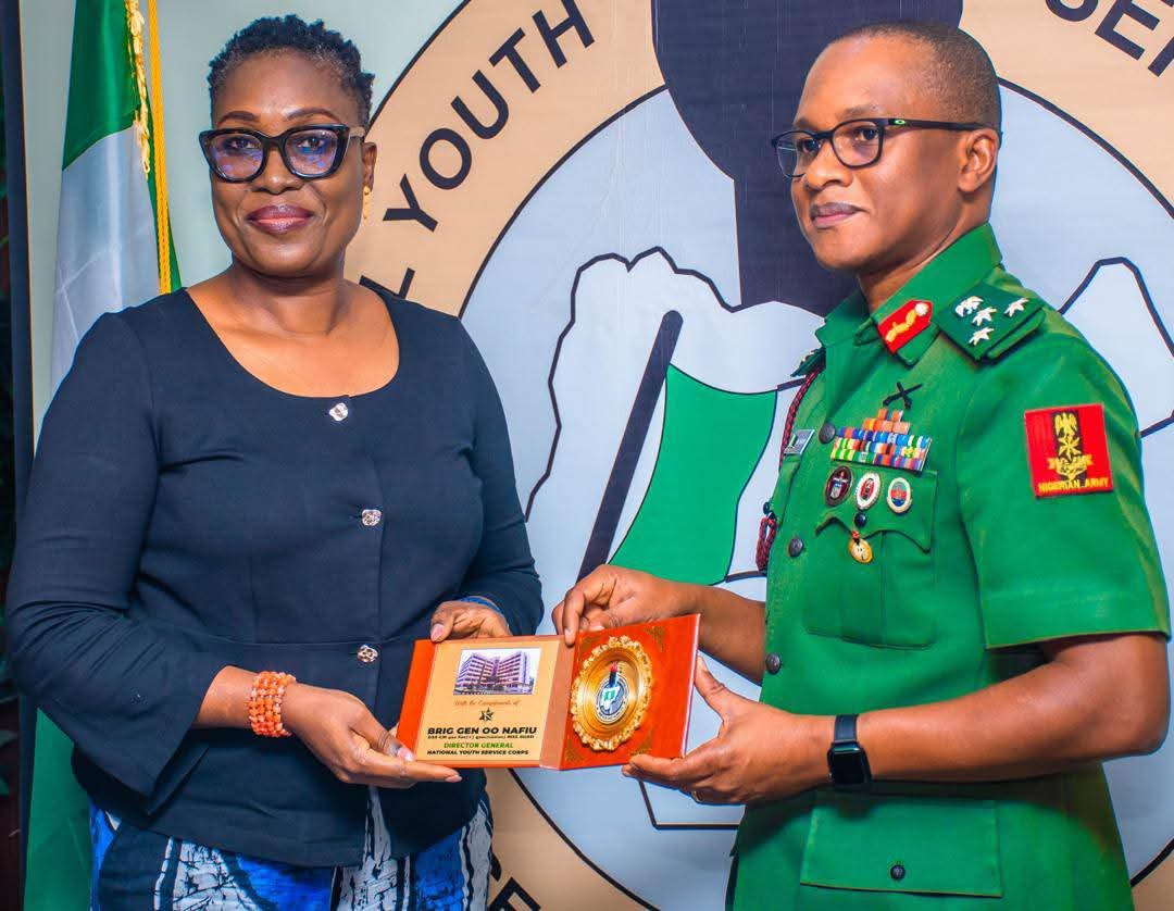 officialnyscng's tweet photo. Olam Farms Seeks NYSC Partnership To Boost Aquaculture Development

The General Manager, Olam Nigeria Limited, Mrs Morenike Alayerogun, has sought the support of the National Youth Service Corps (NYSC) to strengthen aquaculture development and promote youth empowerment in the country.

Alayerogun made the request when she led a delegation of the company on a courtesy visit to the NYSC National Directorate Headquarters in Maitama, Abuja.

She disclosed that about 200 Corps Members were currently serving with the organisation in various fields, adding that Olam was committed to supporting the Federal Government's efforts in nation-building, youth development, and Corps Members' mentorship.

The General Manager stated that, as part of its expansion drive, Olam had completed what she described as the biggest research and development institute for aquaculture in Ilorin, Kwara State, and was currently constructing another factory in Asaba, Delta State.

She further disclosed that the company had established extensive partnerships with universities across the country to strengthen aquaculture development.

According to her, the company planned to bring specialists from universities to Ilorin for a one-year training programme, after which they would be attached to farmers across the country.

She said providing farmers with adequate theoretical and practical knowledge would enhance the productivity and sustainability of their aquaculture businesses.

Alayerogun therefore requested the deployment of more Corps Members to strengthen Olam's farm operations, particularly in Kwara State.

She added that Olam was ready to support the Federal Government's agenda of growing the economy to a one-trillion-dollar economy.

"We will accommodate and feed them, and after one year, we will attach them to our farmers all over the nation," she said.

She further proposed a partnership with NYSC to train more Corps Members who could subsequently be supported by the Bank of Industry (BoI) to establish their own businesses.

In his remarks, the NYSC Director General, Brigadier General Olakunle Nafiu, said unemployment was a global challenge affecting young people.

He noted that agribusiness remained a major component of the Nigerian economy, adding that this further underscored the relevance of Olam's agricultural activities.

Nafiu commended Olam for its contributions to the Nigerian economy, particularly its efforts to empower Corps Members.

He said NYSC Management frowned at the misuse and underutilisation of Corps Members and urged Corps Employers to continue to add value to the Corps Members deployed to their organisations.

"We want to thank you for the value addition to our Corps Members," the Director General stated.

Nafiu disclosed that a Memorandum of Understanding (MoU) would be required to define the responsibilities of both parties, stressing that the Scheme considered the security and welfare of Corps Members a top priority.