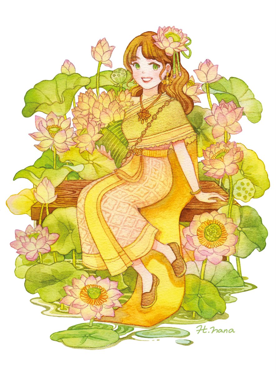 H_HanaKawin's tweet photo. Hello💗 I’m Thai artist and this is my Artwork 🫶 https://t.co/bXSLaSFnpz