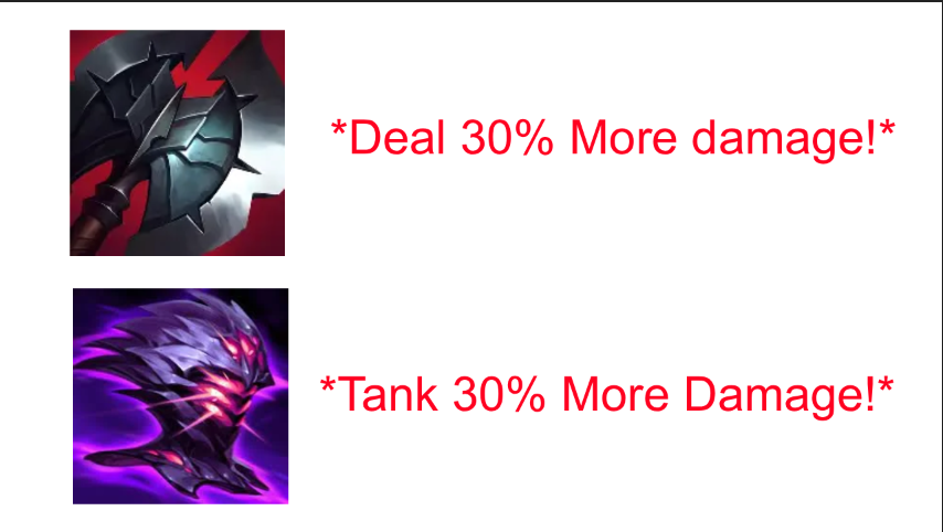 Aatreuslol's tweet photo. I don't think its talked about enough how boring the current itemization system is.

Bring back Mythics, anything to spark excitement again. https://t.co/gHeIPOXdKb