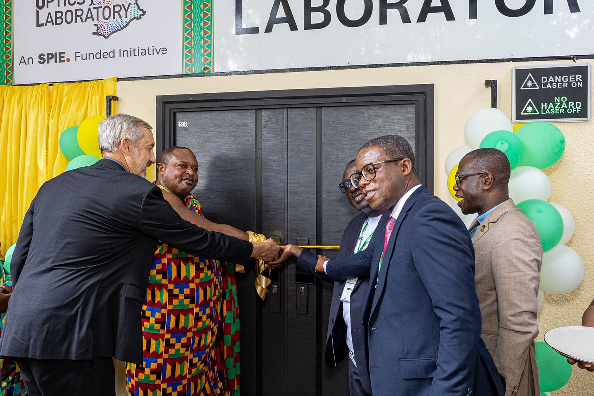 UKinGhana's tweet photo. We're proud to support the launch of the BIST-funded Ghana Photonics and Optics Laboratory (GPOL) at KNUST, giving students and researchers access to cutting-edge technology while strengthening UK-Ghana collaboration in science and innovation.  

Through partnerships like this, the UK is helping to build research capacity, support innovation and create opportunities for long-term economic growth.