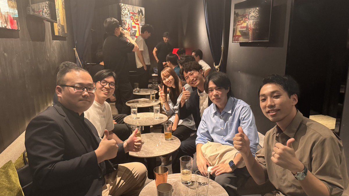 SSDS_StockSun's tweet photo. 【サロン初心者会】開催しました！

9/11(金)は、参加者全員がサロンのオフライン交流会に初参加。

事業についての相談から趣味の話まで、幅広い話題で交流しました！

StockSunサロンでは、初参加の方に向けた交流会も開催しています。

入会したものの、まだ他のメンバーと話せていない方は、初心者会を交流のきっかけとしてご活用ください。

今後も業種別・地域別など、さまざまな交流会を開催していきます！