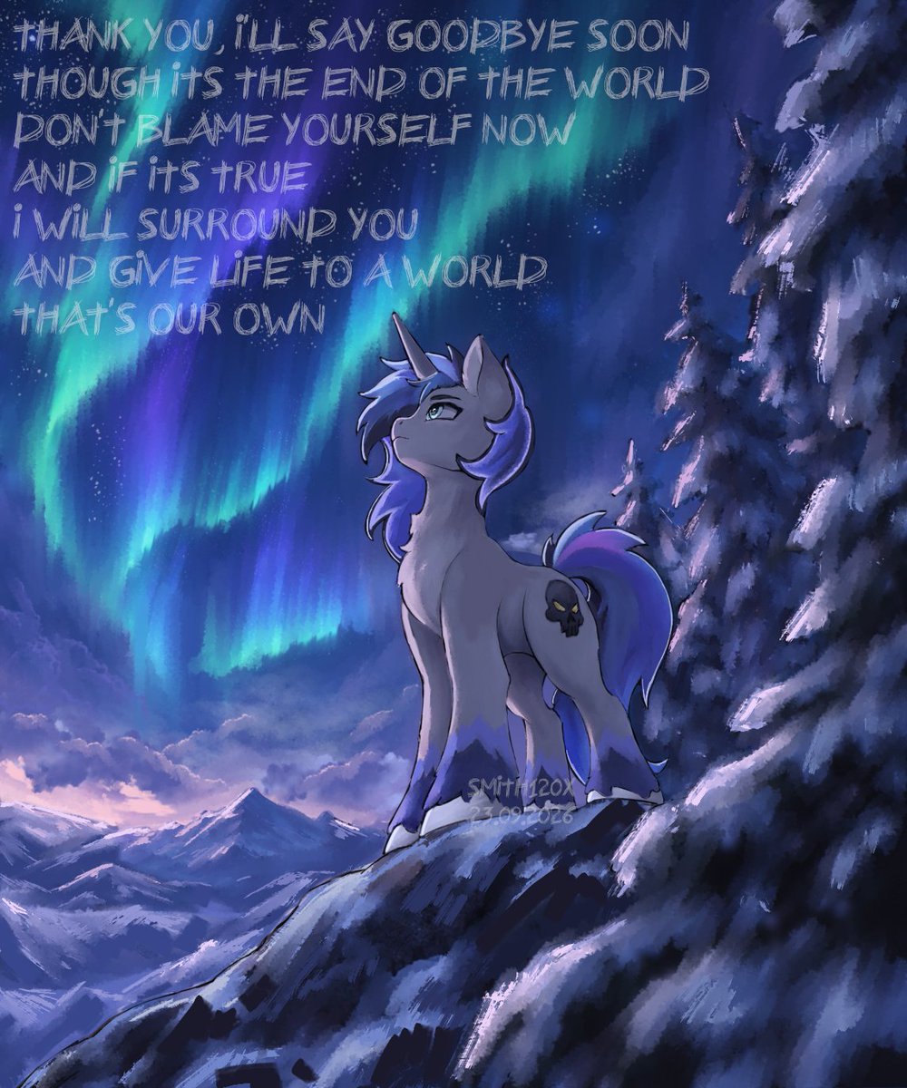 Smith120X's tweet photo. It hasn’t been long, yet somehow you’ve become someone very close to my heart.
#PonyArt #PonyOC #PonyArtists #OCArt #DigitalArt #FantasyArt #ArtistOnTwitter https://t.co/ZNFekLw2rL