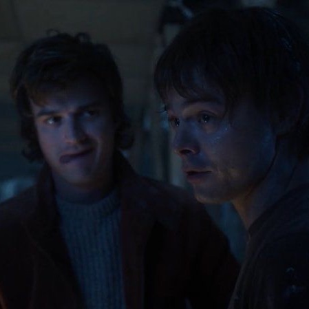 DJOLLANOV's tweet photo. rip steve harrington you would’ve loved kissing men and being canonically bisexual https://t.co/ucZ5R9086G