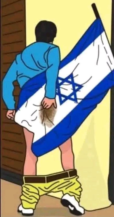 onion_i90's tweet photo. Fuck Israeli 🖕 🤮 https://t.co/IZfBlkhxcA