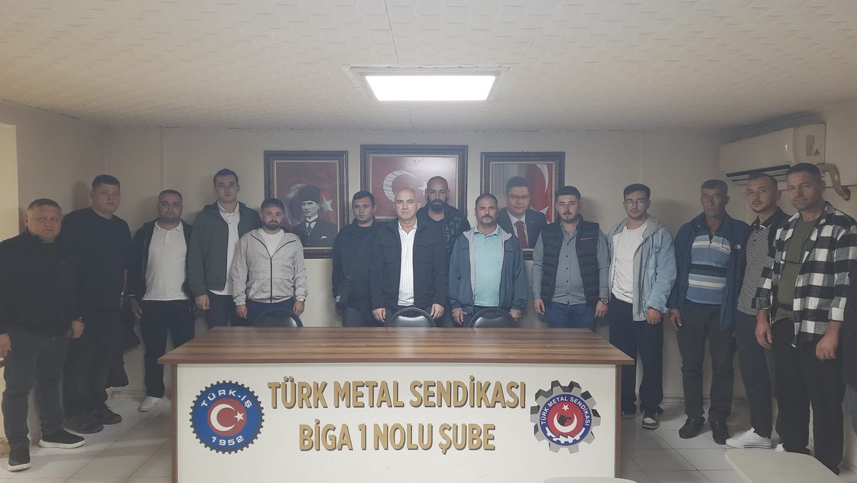 baytur1974's tweet photo. Türk Metal ve Mess ortak eğitim programına katılacak üyelerimizi Ankara Akyurt Termal Anadolu otelimize yolcu ettik.
Üyelerimize güzel bir eğitim süreci  temennisiyle hayırlı yolculuklar dilerim.

#SosyalSendika
#TürkMetal
#SosyalLider
#UysalAltundağ
#Biga1NoluŞube https://t.co/0tMYmv9WjZ