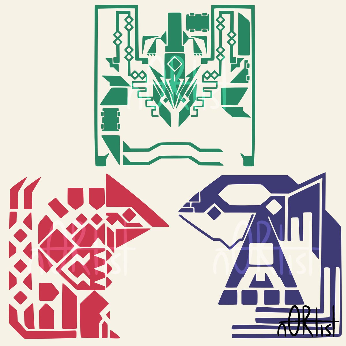 n0rtist's tweet photo. Hoenn Legend Trio #fanart #pokemon https://t.co/sZ5VzW2ndF