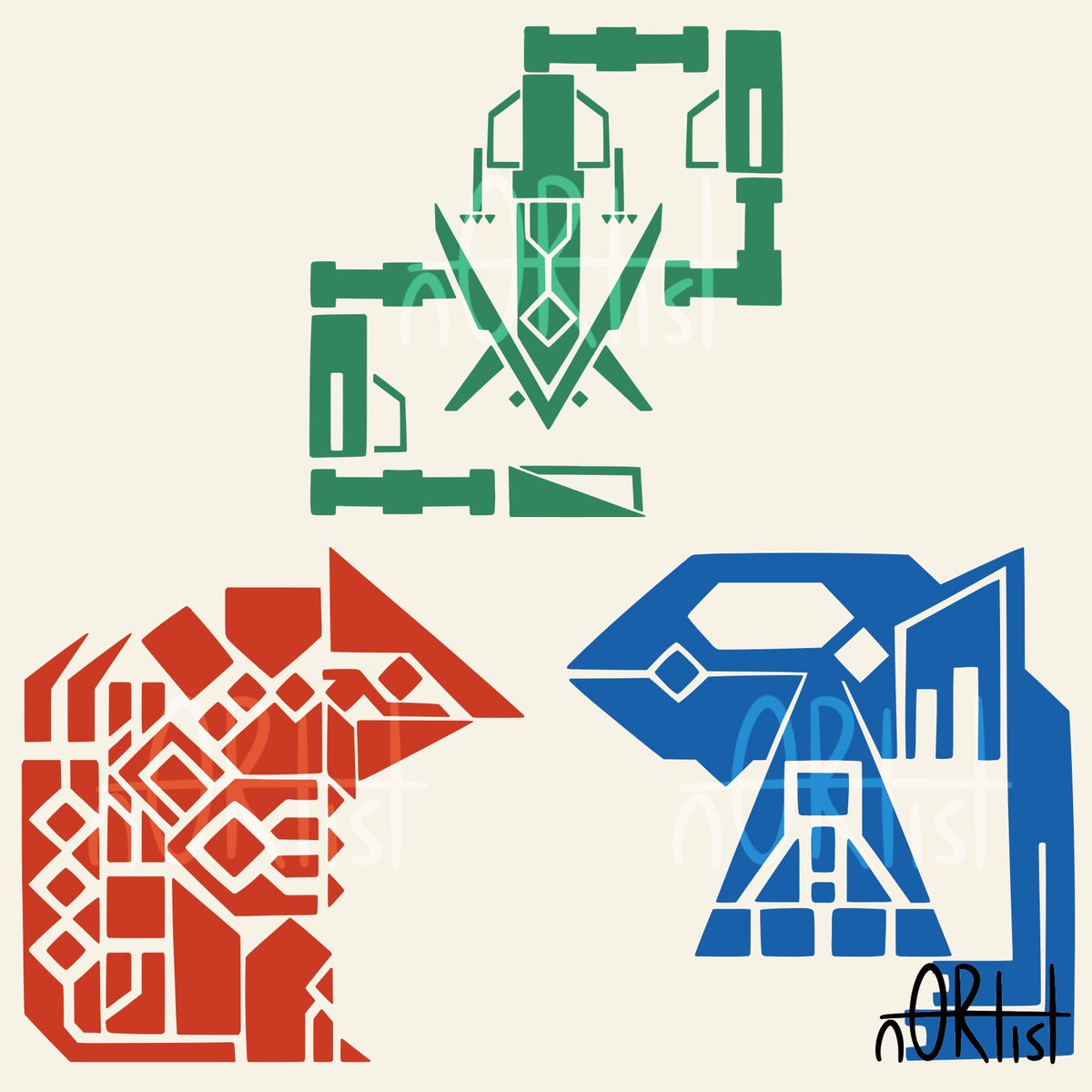 n0rtist's tweet photo. Hoenn Legend Trio #fanart #pokemon https://t.co/sZ5VzW2ndF