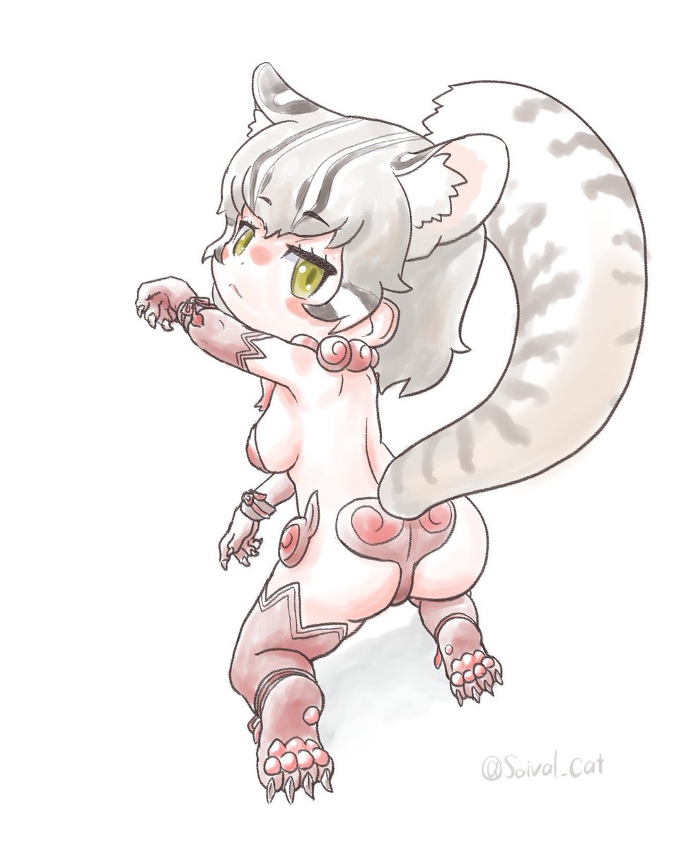 saival_cat's tweet photo. これまたお題箱より！
村落獅子ツシマヤマネコちゃんなのよ！！
#全日本斜め後ろはよいぞ協会
#けもフレ https://t.co/RNQhheAtuP