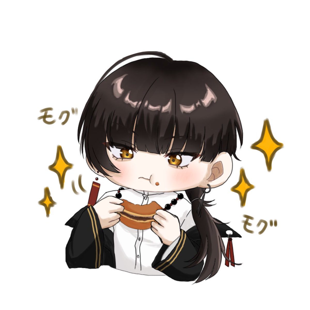 roiro_sb's tweet photo. #ウ絵 どら焼きを食べるガキウエ https://t.co/OwHTbXRreg