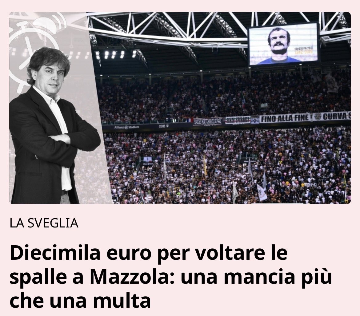 cassettanothanx's tweet photo. La multa più alta mai comminata per un fatto del genere (come al solito) diventa una mancia.
Abbandonata ormai ogni parvenza di un pur minimo cenno di un piccolo barlume di malcelata equidistanza. In poche parole: cheerleading.
✅ Moscerini
🚫 Travi https://t.co/6RDdRt3uXS