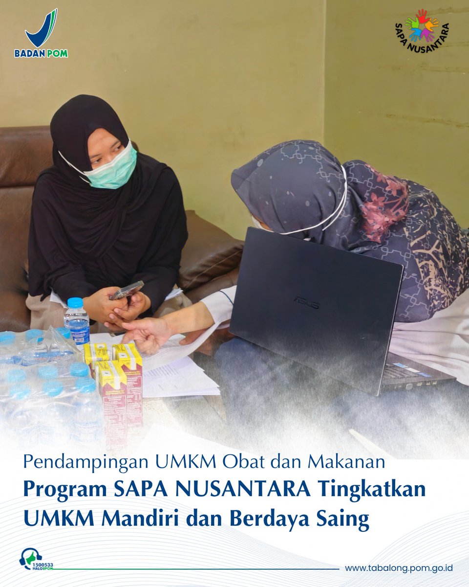 bpomtabalong's tweet photo. Di balik setiap produk UMKM, ada cerita tentang keberanian memulai, ketekunan bertumbuh, dan harapan untuk melangkah lebih jauh. 🌱

Melalui Program Inovasi SAPA NUSANTARA, pendampingan hadir bukan sekadar untuk memberikan arahan, tetapi untuk berjalan bersama para pelaku UMKM... https://t.co/uMBK5fpUnj
