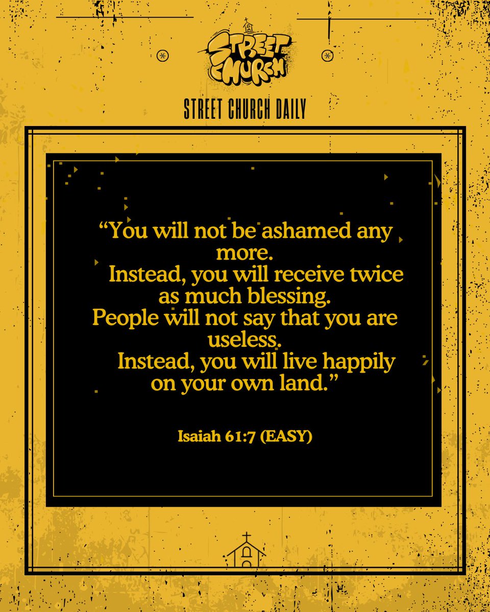 streetchurchh's tweet photo. Any area of your life wey be like say you are swimming in shame, God will put an end to it. 

Your agbada of shame will be torn. Amen 🙏 https://t.co/4pYZlsrDWt