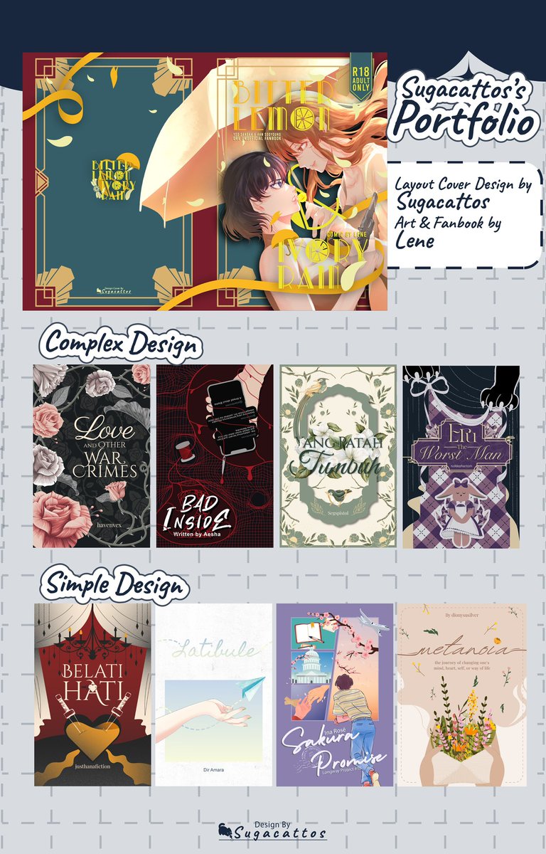 writemenfess's tweet photo. tik! halo mau test ombak, sender mau buka jasa layout booklet (under 200 halaman). Sender pake affinity dan ada bundle price kalau order sama cover buku ^^. Bisa cetak, bisa pdf ^^harganya bisa disesuaikan budget 😉 terutama buat event2 cf, comipara dll sender siap membantu! https://t.co/7ROYDOEH07