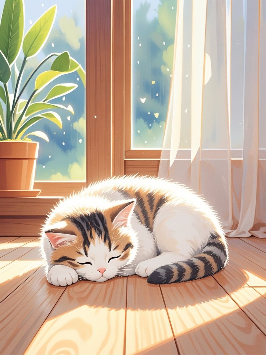 ed31wardfrankl's tweet photo. Just turned my tiny apartment from chaos to cozy, folding laundry while my cat napped on the clean pile—small wins hit different.， https://t.co/up0N3xEfZd
