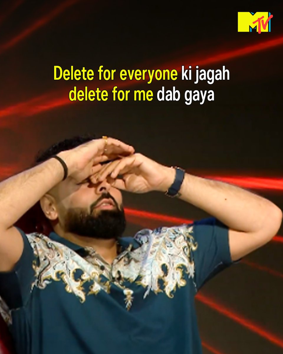 MTVIndia's tweet photo. Time to leave this planet ๐ฅฒ
#ThePeacockHubOnJioHotstar presents Hustle 5 Apna Homeground, co-powered by #TicTac, #Wildstone, #GulfPride, #HMDVibe2, #Rarez & #BonkersCorner. Sat-Sun 7pm on JioHotstar and MTV.
#Hustle5 #IndianHipHop #DesiRap #RapCulture #Badshah #EPR #Agsy #Paradox #MCSquare #HipHopCommunity #Episodic
(Hustle5, IndianHipHop, RapCulture, DesiRap, HipHopCommunity, RapBattle, DHH, Badshah, Hustle5ApnaHomeground, Episodic, MTV India)
