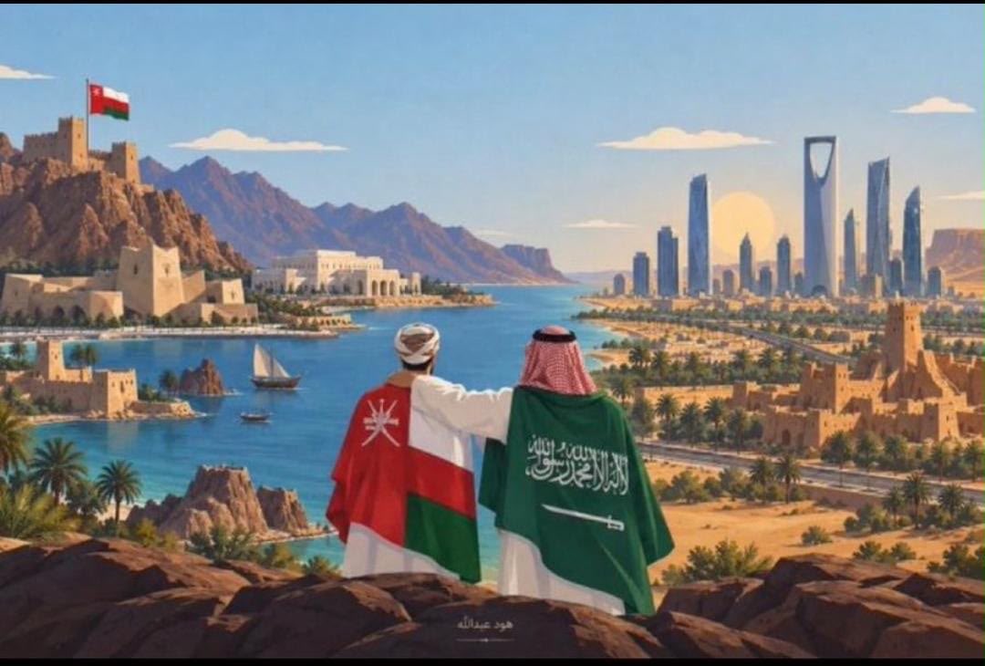 SyabiAl17171's tweet photo. من عُمان إلى السعودية ، نبارك لكم اليوم الوطني السعودي الـ96
عزٌ ثابت ، ومجدٌ متجدد ، وأخوّة لا يغيّرها زمان. 
🇸🇦🤝🇴🇲 https://t.co/oU2VGrOagd