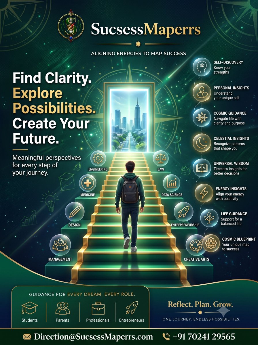 SucsessMaperrs's tweet photo. Find Clarity. Explore Possibilities. Create Your Future. ✨🚀

Every journey begins with a single step, but having the right direction makes all the difference. Whether you are a student discovering your passion, a professional aiming for new heights, or an entrepreneur building. https://t.co/P4Y7MRPMaX