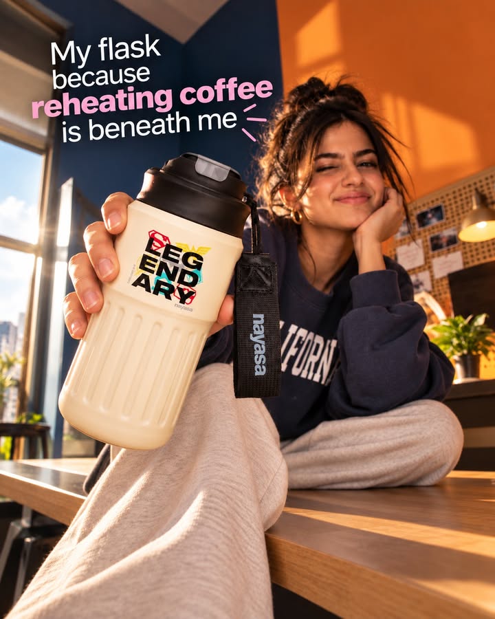 Nayasa_India's tweet photo. Some things aren’t “just things.” They’re emotional support. 🥹💗

My bottle, my tiffin, my flask (touch them at your own risk. 😌)

Which Nayasa essential are you emotionally attached to?

#Nayasa #EmotionalSupportEssentials #EverydayWithNayasa #Homeware #RelatableContent https://t.co/xU1uhycRac