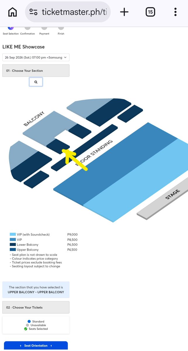 inahbellles's tweet photo. inch
wts/lfb

Josh Cullen Like Me Showcase
Lower balcony

Same price as online

RFS: from seated, nakabili ng ticket sa standing w/ sc 😅 

Attached seat and nakakita ako sa tktok na same seat.

Pag wla bumili ako nlng rin uupo kung pwede. 😂 https://t.co/mwssJEev38
