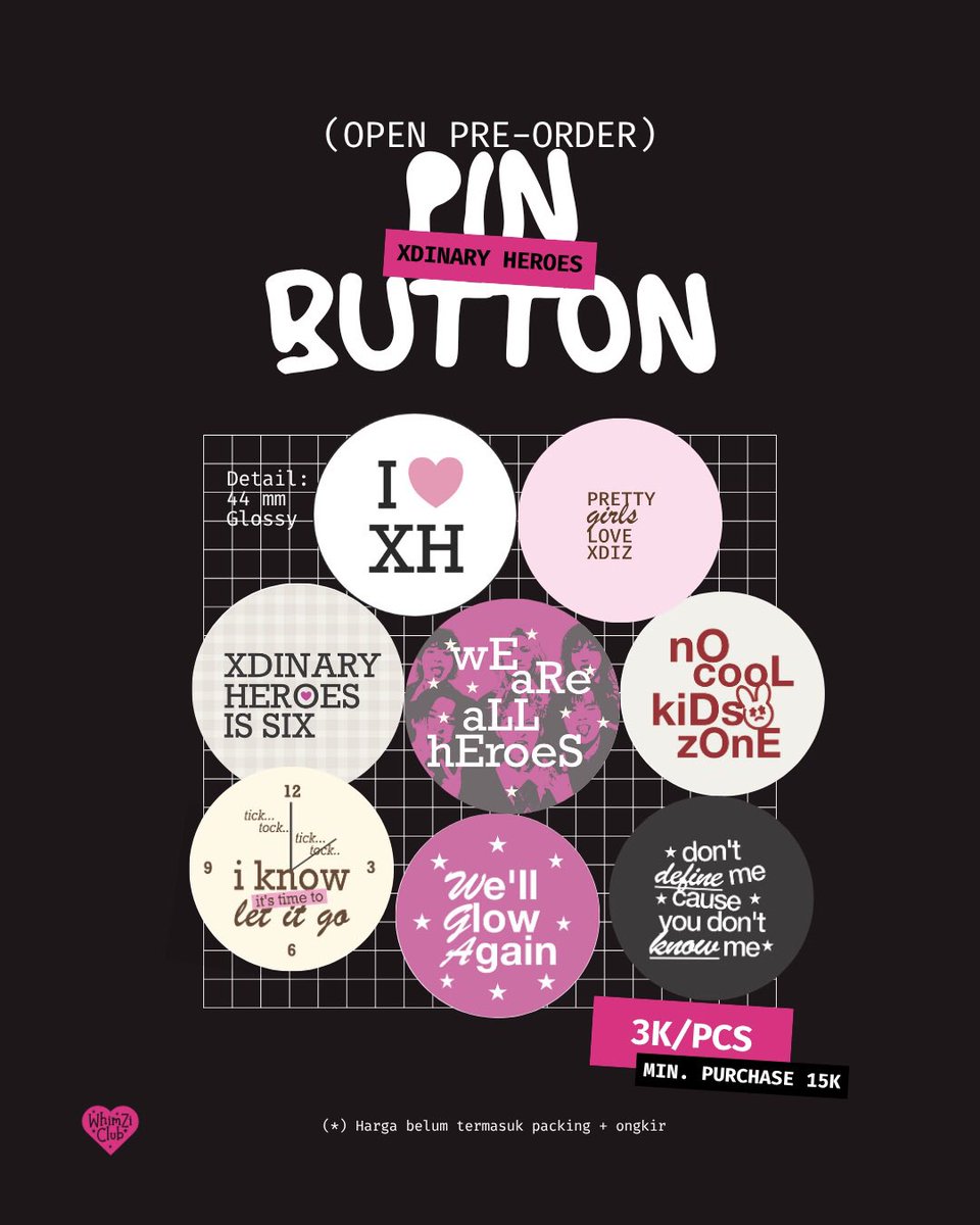 nahnulkalcer's tweet photo. Beli pin buttonnya di aku aj guys https://t.co/KoDTNJptr0