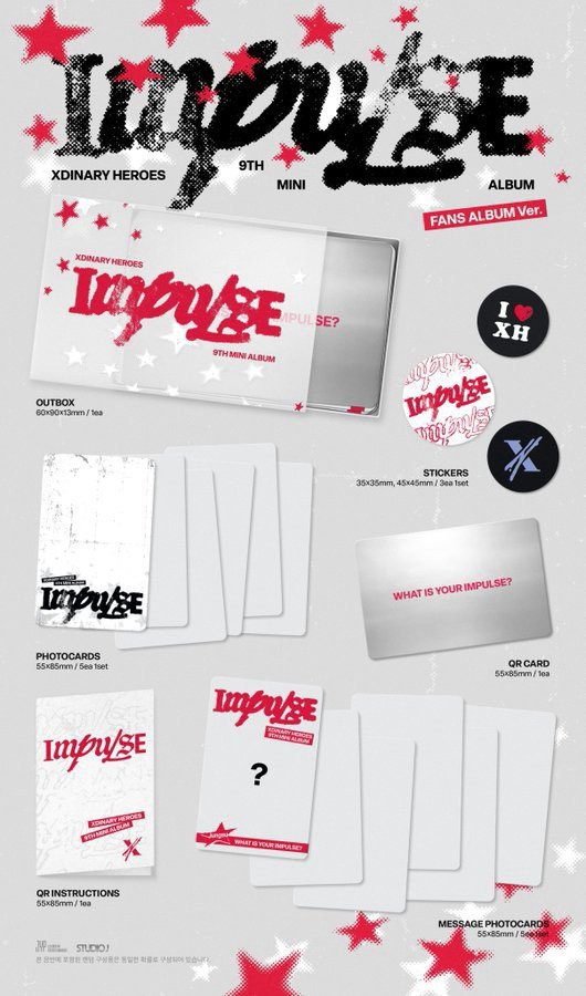KATALYZ58's tweet photo. [OPEN COBAR]
XDINARY HEROES 9th Mini album "IMPULSE" (Harga Disc Web menyusul)

💵 price on pict

⚠️ CLOSE UNTIL SOLD WEB ⚠️ 

📍 tangerang
✅ est bersih ina
✅ tax ems
❌ pack + adm

📩 GO LINE : https://t.co/HpxGObN0aJ

t wts wtb jooyeon junhan jiseok jungsu ode gunil https://t.co/8eGuNwP681