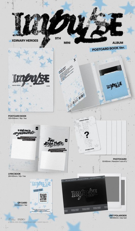 KATALYZ58's tweet photo. [OPEN COBAR]
XDINARY HEROES 9th Mini album "IMPULSE" (Harga Disc Web menyusul)

💵 price on pict

⚠️ CLOSE UNTIL SOLD WEB ⚠️ 

📍 tangerang
✅ est bersih ina
✅ tax ems
❌ pack + adm

📩 GO LINE : https://t.co/HpxGObN0aJ

t wts wtb jooyeon junhan jiseok jungsu ode gunil https://t.co/8eGuNwP681