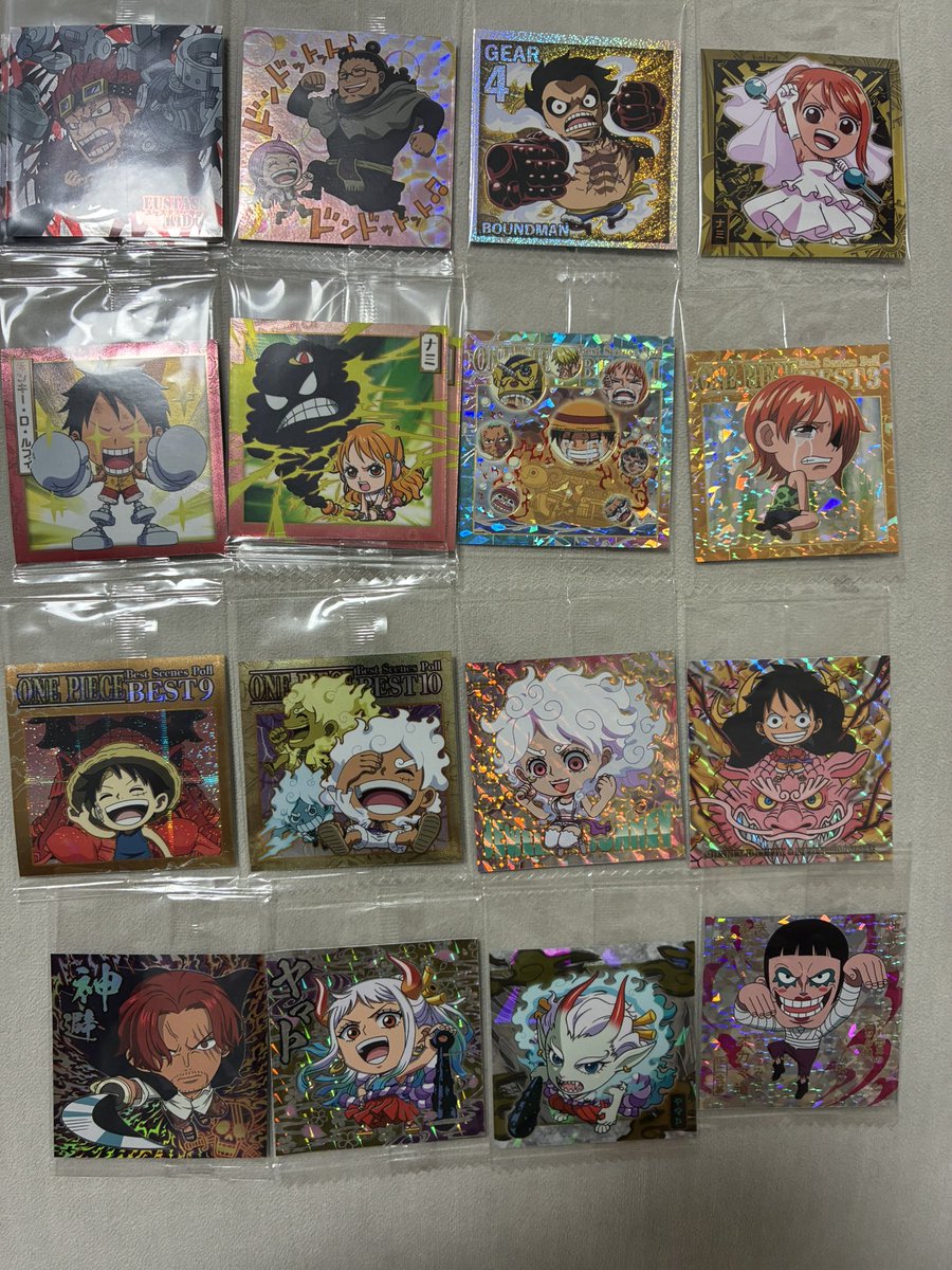 _idash6500's tweet photo. 出)写真1.2枚目

求)今弾　バギー、ミホーク、クロコダイル
5thレア　カイドウ

検索からでもよろしくお願いします。
#ワンピース
#ウエハース
#交換 https://t.co/5bu71sj3gj