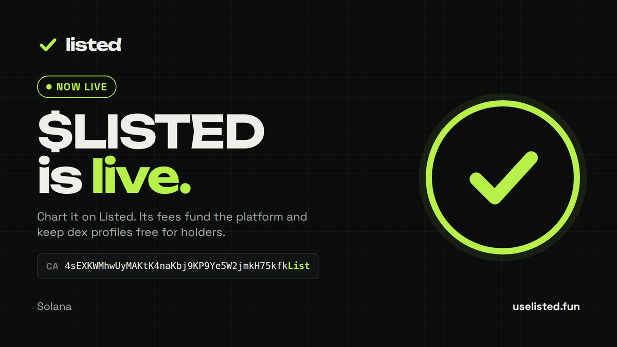 UseListed's tweet photo. robinhood:0x398aca5e6ae801b002d684333affadc1a25e897c is now live on Listed!

https://t.co/xcwGav3m2h https://t.co/xEzqAsjhDC
