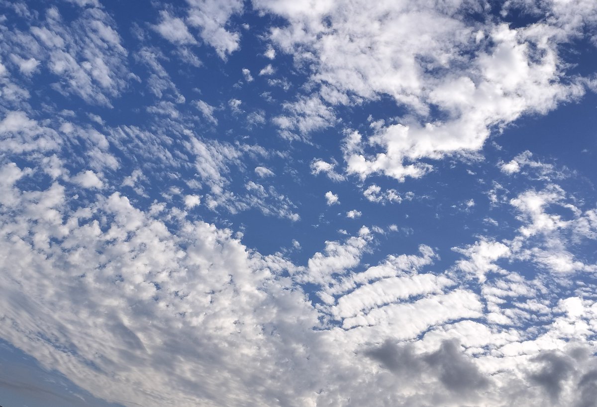 Ribon058's tweet photo. 綺麗な空と雲⛅️ https://t.co/3yb0GnJ9av