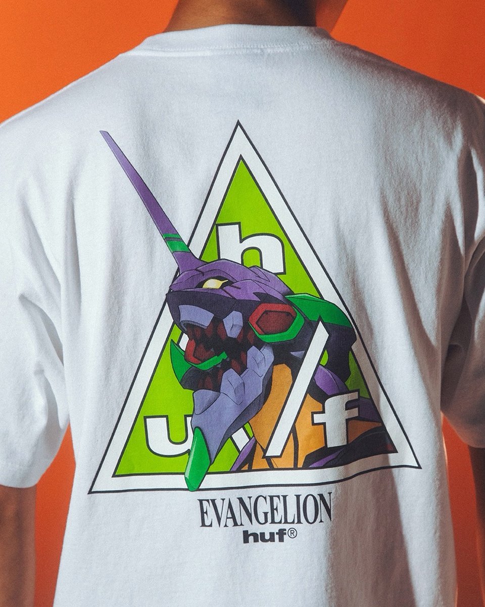HYPEBEAST's tweet photo. The anime rotation just got another option.

HUF x ‘Evangelion’ is out now. https://t.co/G3rPLUQBKS