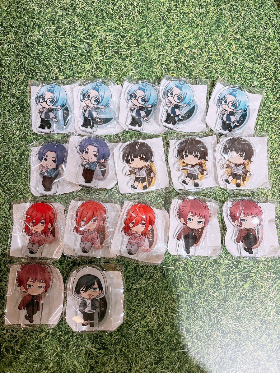 7NoCa_7zz's tweet photo. 【交換/譲渡】 ブルーロック ブルロ イケプリ ミニキャラアクリルスタンド

譲▷ 氷織 冴 凛 千切 玲王
求▷ 潔 凪 or 定価（＋送料）

✤本日〜明日の昼ごろまで池袋現地交換◎
✤郵送も🉑

お気軽にお声がけください🌱 https://t.co/H6pLHjTIaf